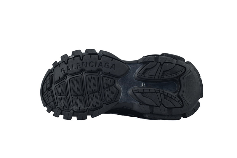【DA0LJ】黑白-45 巴黎3代时尚复古低帮跑鞋 542023 WIGBI 2045  Balenciaga Tess S Black And White