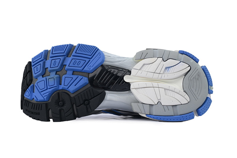 【EA0LJ】白黑兰-3 巴黎世家7.5代减震运动跑步鞋 772774 W3RNY 4912 Balenciaga Runner Sneaker 'Worn-Out - Blue Grey'