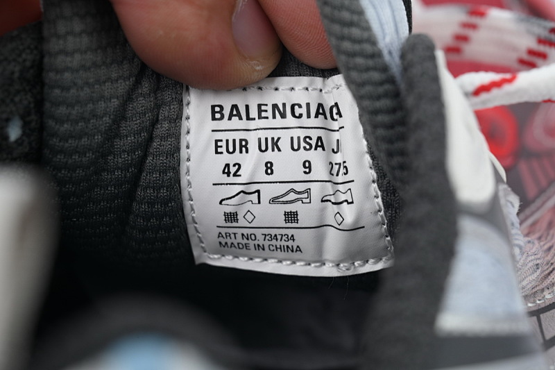 yupoo_365572_ace4993c.jpg 【CA5AH】红灰渐变/9461 巴黎10代跑鞋 734734 W3XTS 9461 Balenciaga Red Grey