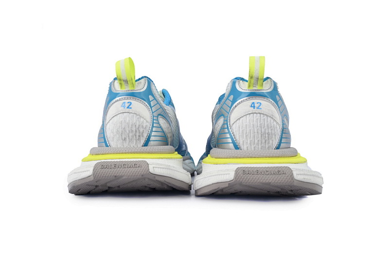 【CA5AH】白蓝渐变/9479 巴黎10代跑鞋 734734 W3XTS 9479 Balenciaga White Blue Yellow