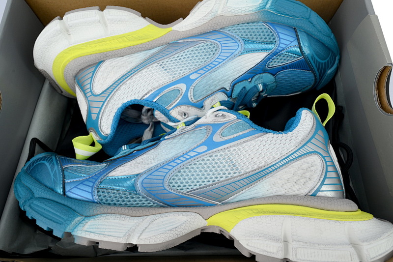 【CA5AH】白蓝渐变/9479 巴黎10代跑鞋 734734 W3XTS 9479 Balenciaga White Blue Yellow