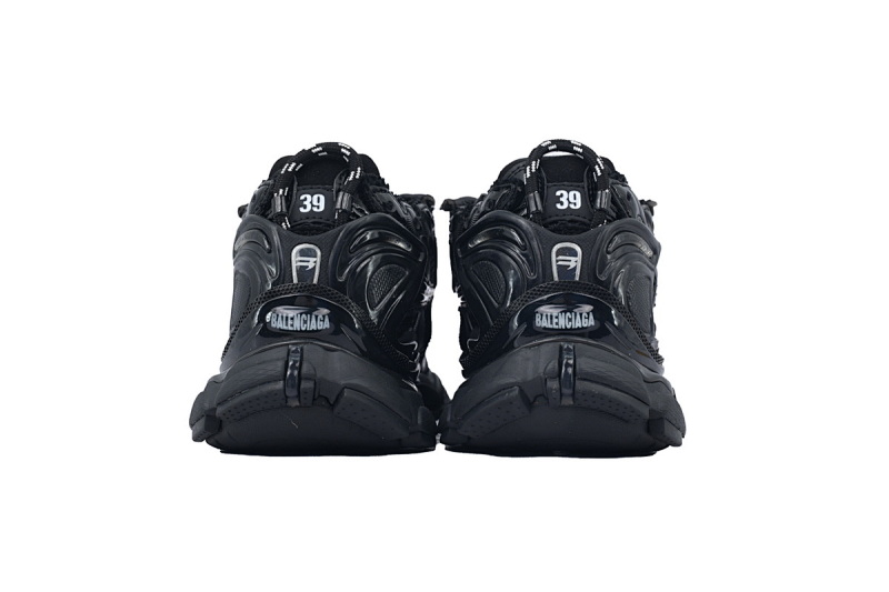【EA0LJ】全黑-9 巴黎世家7.5代减震运动跑步鞋 772767 W3RNY 0135  Balenciaga Runner Sneaker All Black