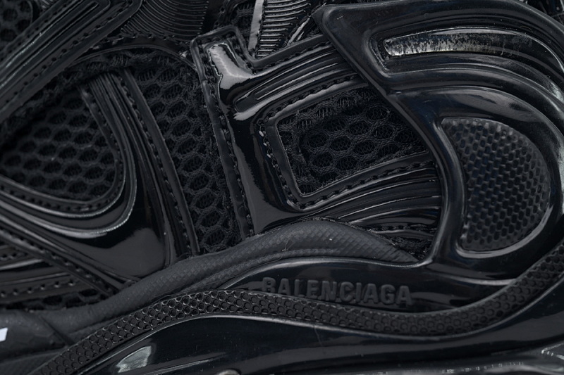 【EA0LJ】全黑-9 巴黎世家7.5代减震运动跑步鞋 772767 W3RNY 0135  Balenciaga Runner Sneaker All Black