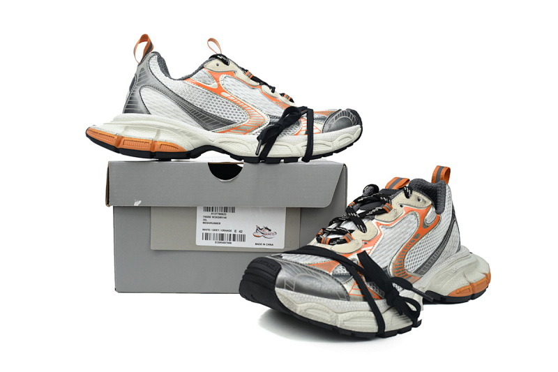 yupoo_365644_eb4cb2a3.jpg 【CA5AH】白灰桔/5140 巴黎10代跑鞋 749280 W3XGM 5140 Balenciaga White Grey Orange