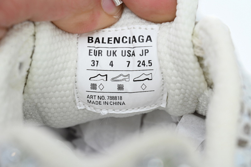 【CA1AH】网钻香槟 巴黎10代网钻跑鞋 788818 W3XFN 9191 Balenciaga Champagne Color