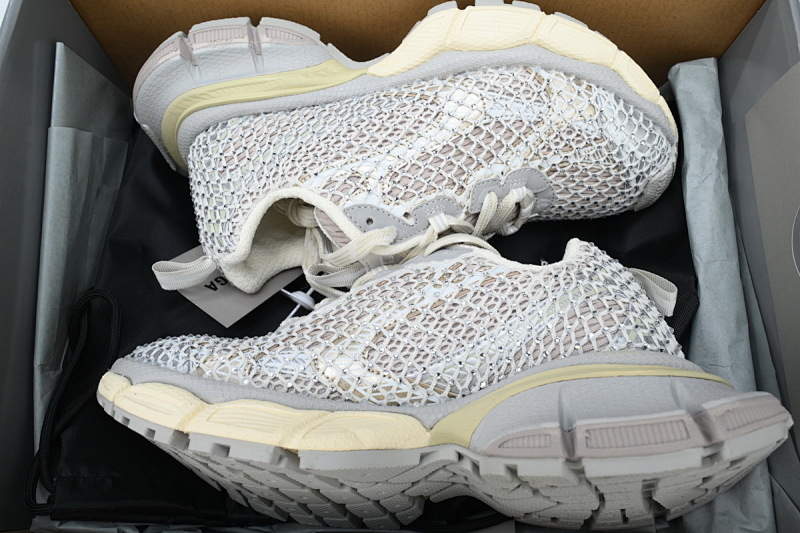 【CA1AH】网钻香槟 巴黎10代网钻跑鞋 788818 W3XFN 9191 Balenciaga Champagne Color