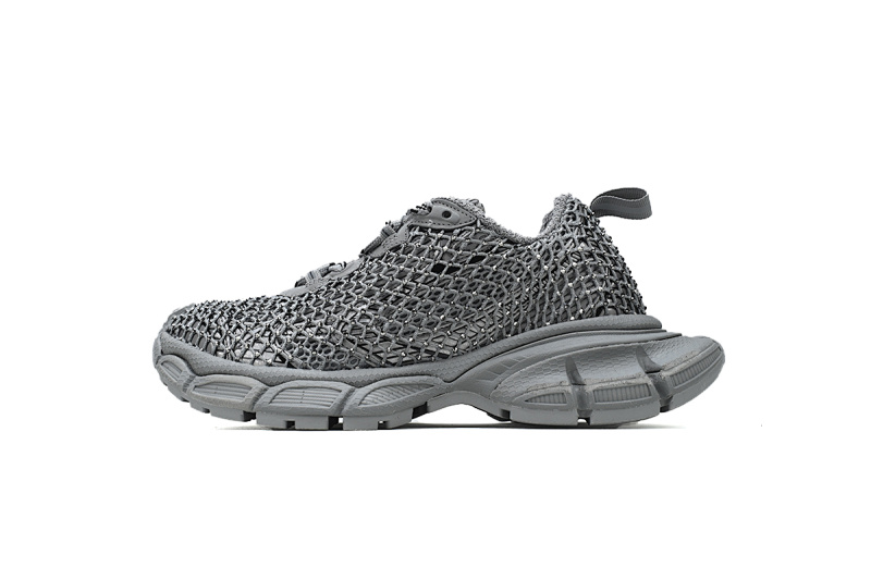 【DA0LJ】镶钻灰F-2 巴黎10代新款镶钻版 户外概念跑鞋788818 W3XFN 1210 Balenciaga Grey