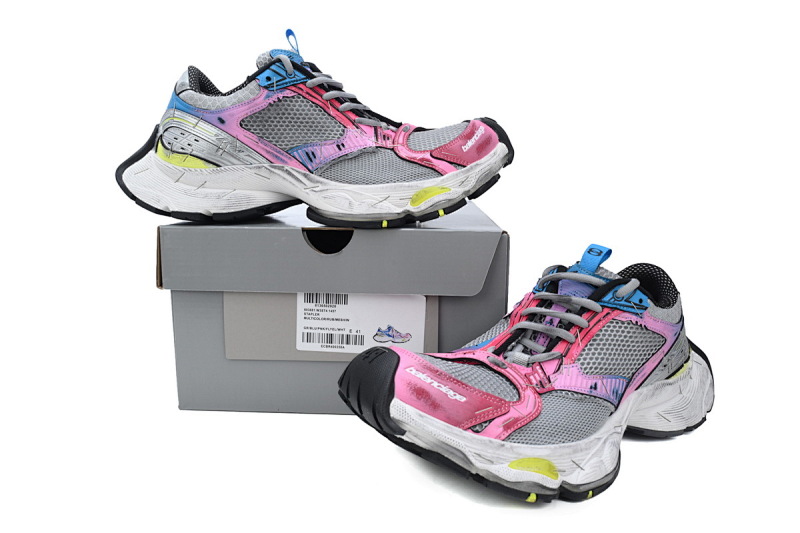 yupoo_366051_ef333c96.jpg 【CA3AH】订书钉灰粉 巴黎14代老爹鞋 803681 W3ST4 1457 Balenciaga Grey Pink