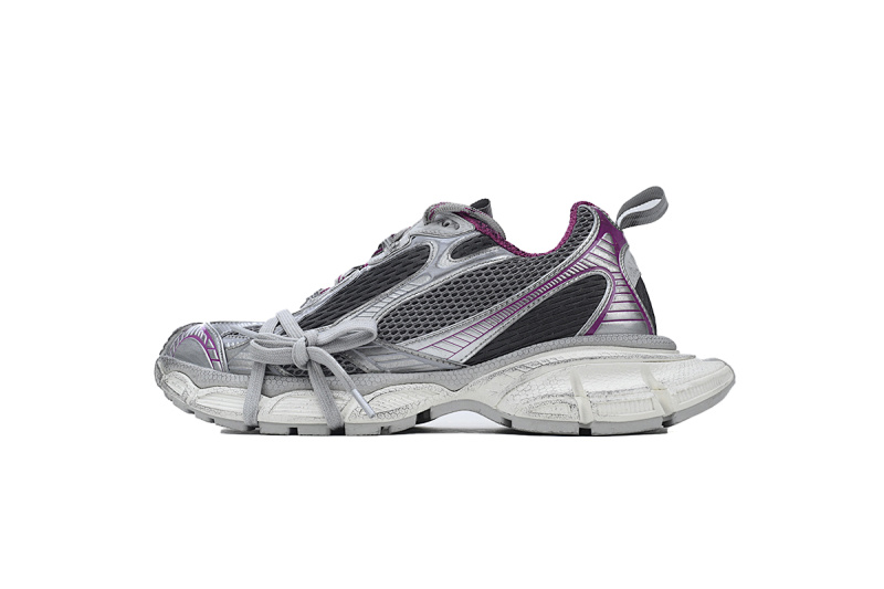 【CA5AH】银紫 巴黎10代跑鞋 734734 W3XL5 1895 Balenciaga Silver Purple
