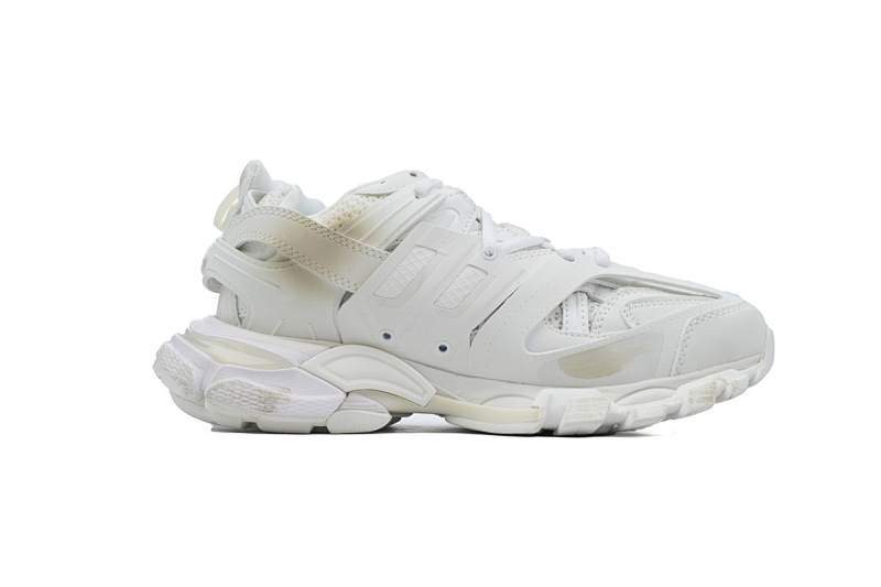 【DA0LJ】黑字涂鸦-116 巴黎3代时尚复古低帮跑鞋 542436 WTRHW 9010 Balenciaga Track Sneaker 'Black Graffiti'