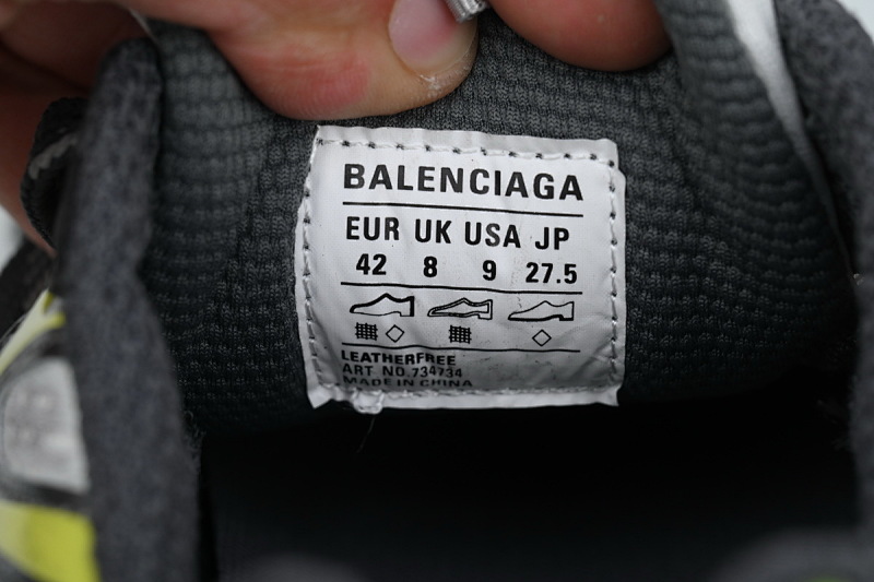 【CA5AH】灰绿 巴黎10代跑鞋 734734 W3XL5 9237 Balenciaga Grey Green