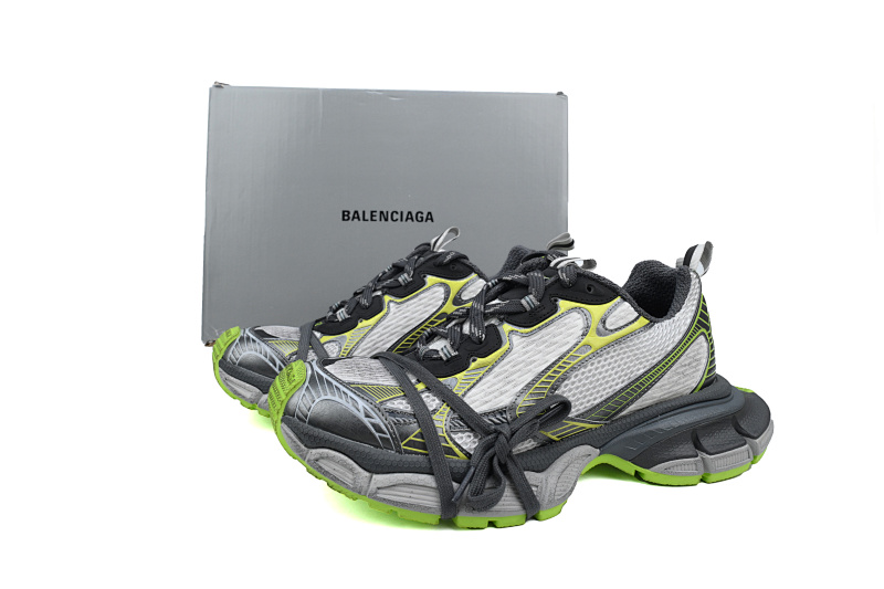 【CA5AH】灰绿 巴黎10代跑鞋 734734 W3XL5 9237 Balenciaga Grey Green