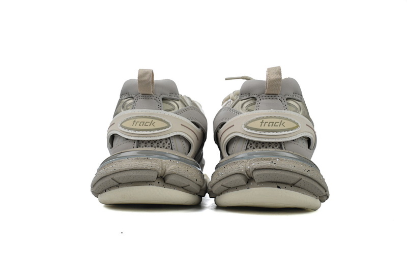 【DA0P7】白沙灰 巴黎3代时尚复古低帮跑鞋 542436 W3FE4 9697 Balenciaga Track Sneaker White Gray