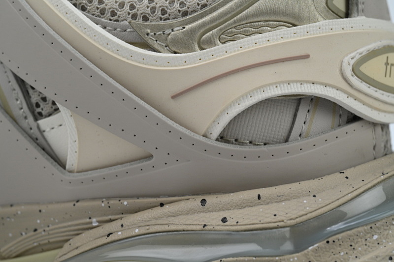 【DA0P7】白沙灰 巴黎3代时尚复古低帮跑鞋 542436 W3FE4 9697 Balenciaga Track Sneaker White Gray
