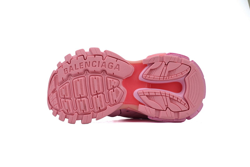 【DA0P7】粉色 巴黎3代时尚复古低帮跑鞋 Balenciaga Track Sneaker Pink