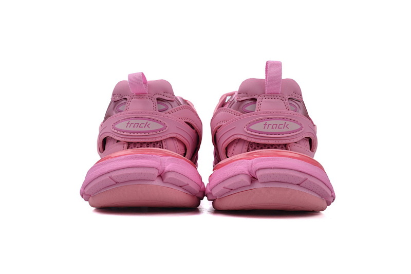 【DA0P7】粉色 巴黎3代时尚复古低帮跑鞋 Balenciaga Track Sneaker Pink