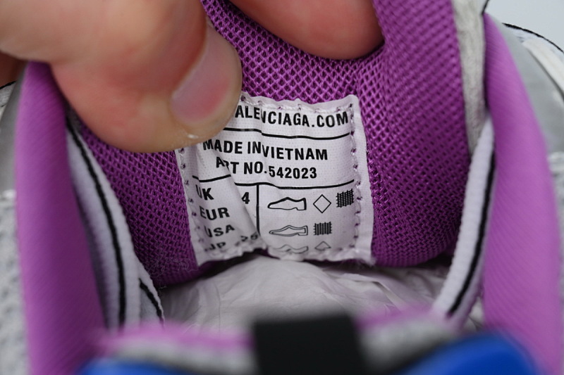 【DA0P7】多彩 巴黎3代时尚复古低帮跑鞋 Balenciaga Track Sneaker Colour