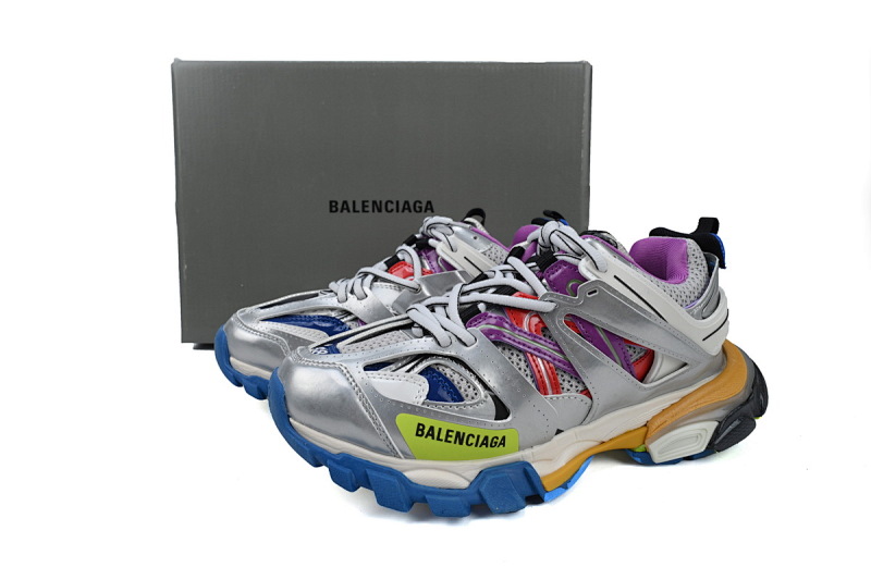 【DA0P7】多彩 巴黎3代时尚复古低帮跑鞋 Balenciaga Track Sneaker Colour