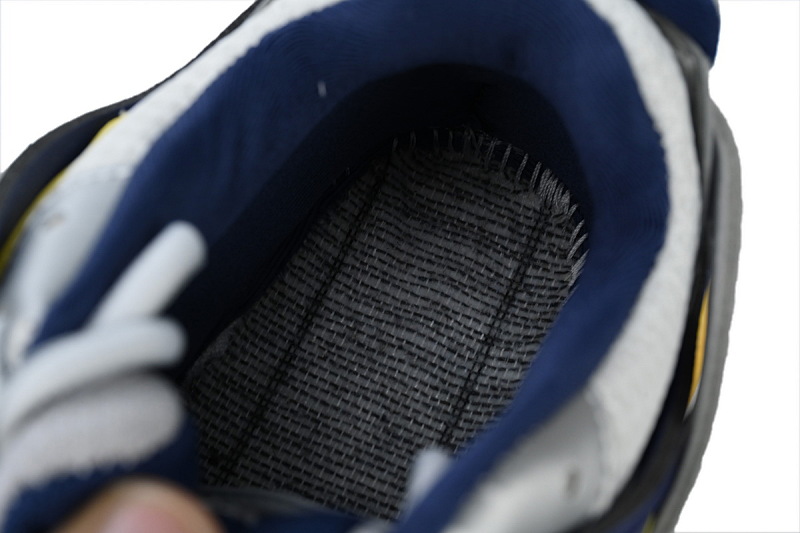 【DA0P7】灰黄蓝 巴黎3代时尚复古低帮跑鞋 Balenciaga Track Sneaker Grey Yellow Blue