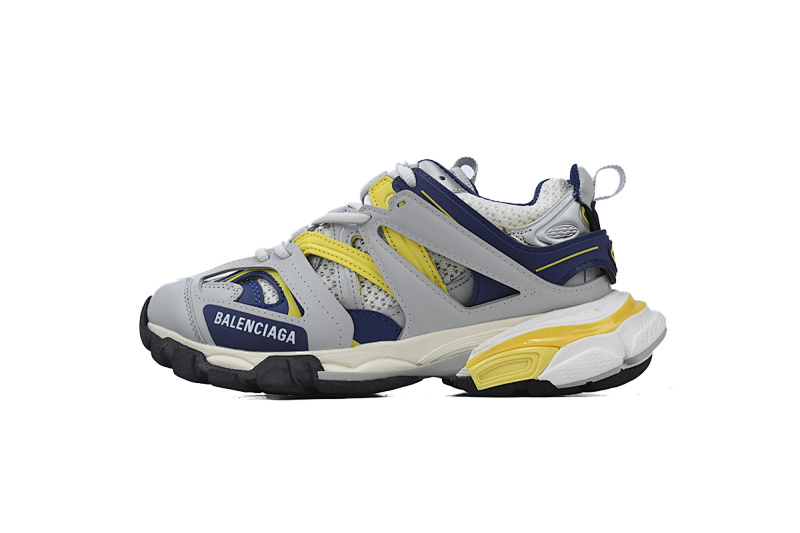 yupoo_366603_9dfec7bd.jpg 【DA0P7】灰黄蓝 巴黎3代时尚复古低帮跑鞋 Balenciaga Track Sneaker Grey Yellow Blue
