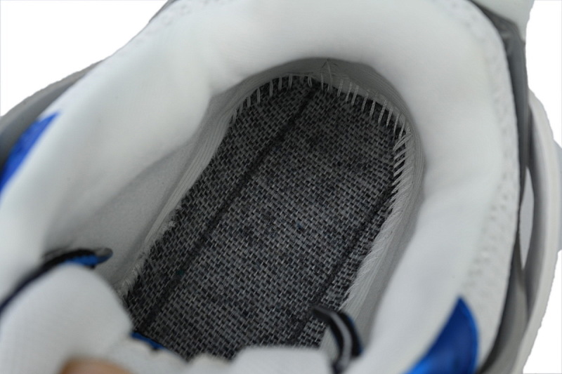 【DA0P7】白灰蓝 巴黎3代时尚复古低帮跑鞋 Balenciaga Track Sneaker White Grey Blue
