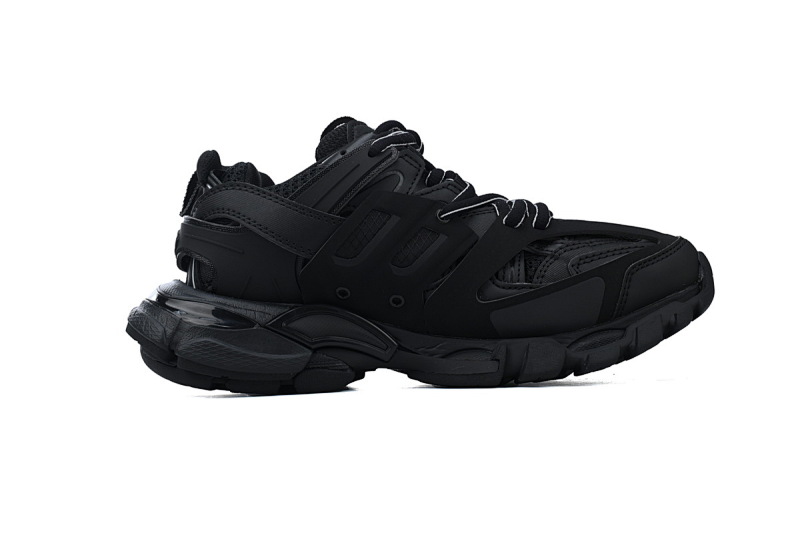 【DA0P7】黑色-1 巴黎3代时尚复古低帮跑鞋 Balenciaga Track Sneaker Black