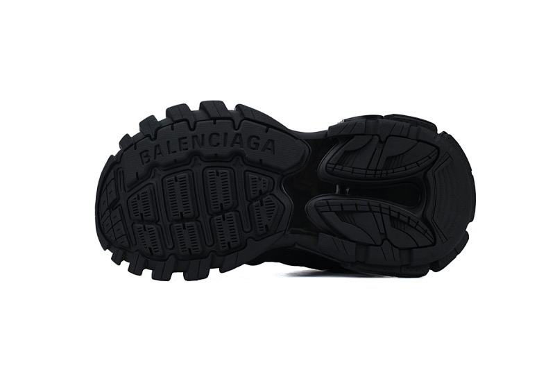 【DA0P7】黑色-1 巴黎3代时尚复古低帮跑鞋 Balenciaga Track Sneaker Black