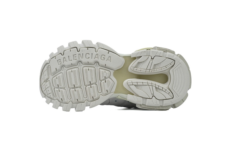 【DA0P7】白色 巴黎3代时尚复古低帮跑鞋 Balenciaga Track Sneaker White