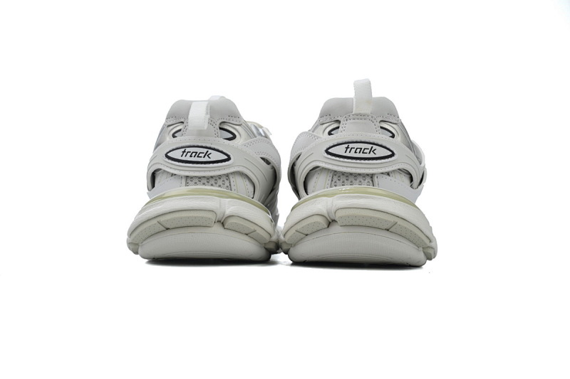 【DA0P7】白色 巴黎3代时尚复古低帮跑鞋 Balenciaga Track Sneaker White