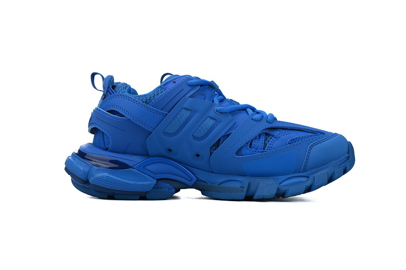 【DA0P7】深蓝 巴黎3代时尚复古低帮跑鞋 Balenciaga Track Sneaker Navy Blue