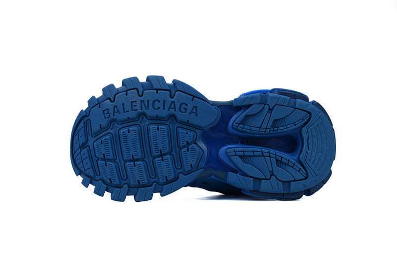 【DA0P7】深蓝 巴黎3代时尚复古低帮跑鞋 Balenciaga Track Sneaker Navy Blue