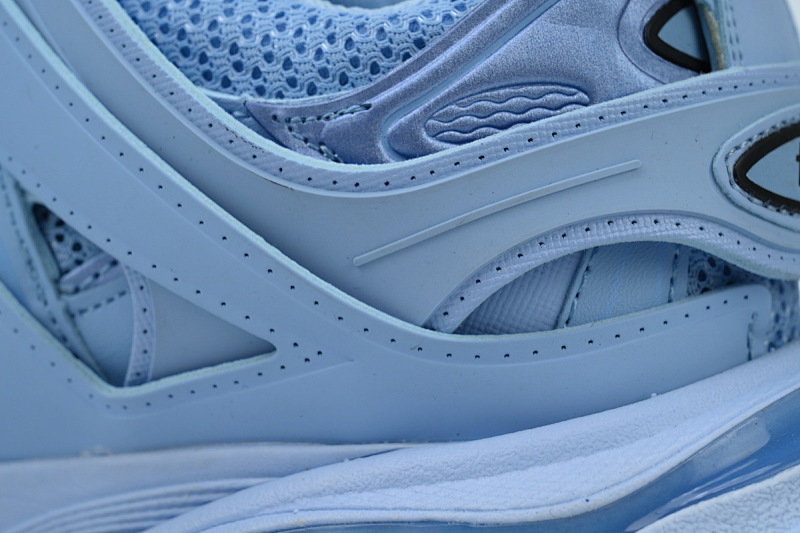 【DA0P7】浅蓝 巴黎3代时尚复古低帮跑鞋 542436 W2LA1 4800 Balenciaga Track Sneaker Light Blue