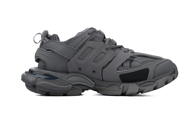 【DA0P7】深灰 巴黎3代时尚复古低帮跑鞋 542436 W3FE3 1250 Balenciaga Track Sneaker Dark Grey