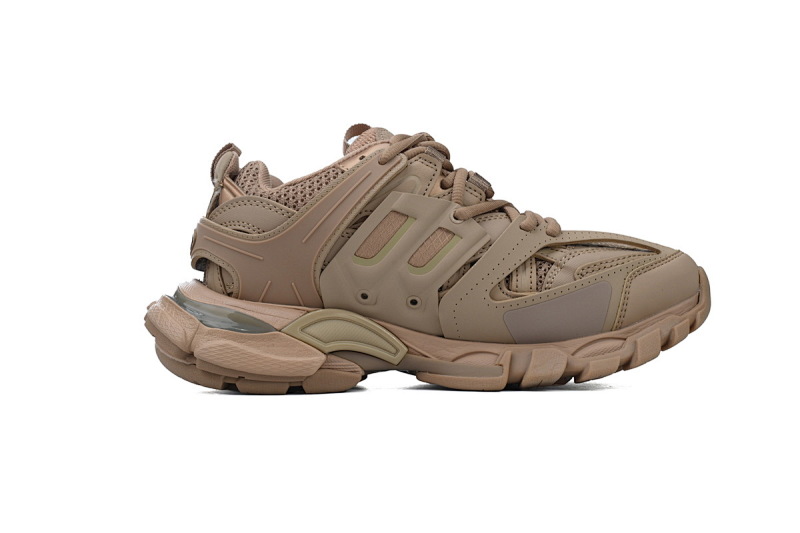 【DA0P7】土棕 巴黎3代时尚复古低帮跑鞋 Balenciaga Track Sneaker Earthy Brown