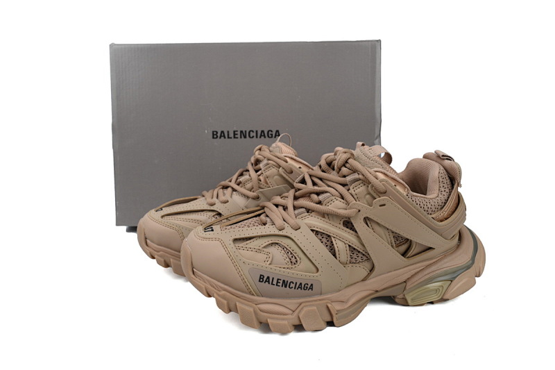 【DA0P7】土棕 巴黎3代时尚复古低帮跑鞋 Balenciaga Track Sneaker Earthy Brown