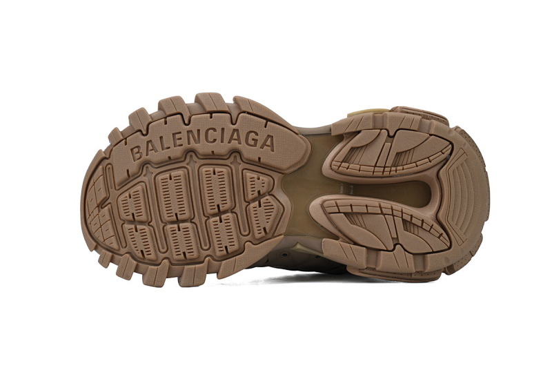 【DA0P7】土棕 巴黎3代时尚复古低帮跑鞋 Balenciaga Track Sneaker Earthy Brown