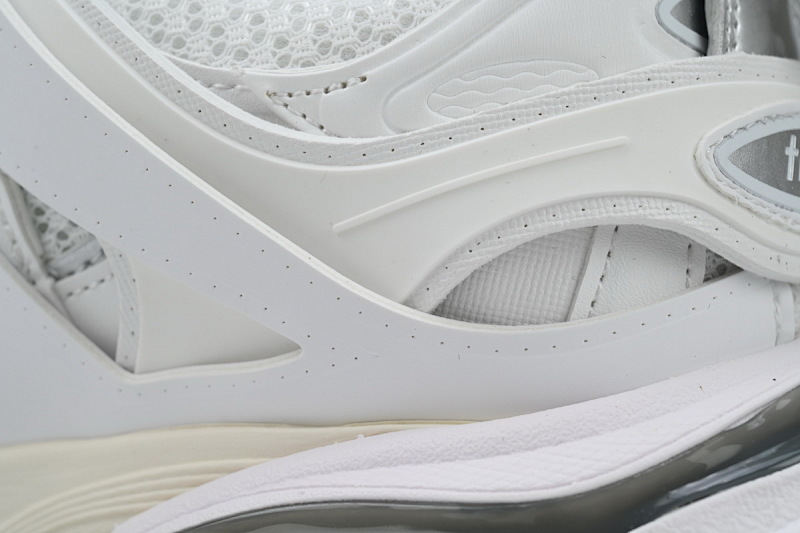 【DA0P7】白灰银 巴黎3代时尚复古低帮跑鞋 542436 W2FSC 9081 Balenciaga Track Sneaker White Grey Silver