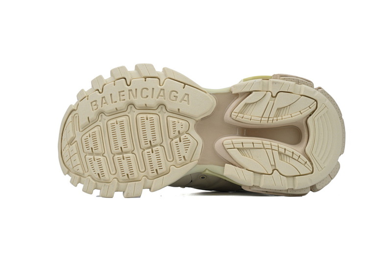 【DA0P7】米色 巴黎3代时尚复古低帮跑鞋 542436 W1GB5 4162 Balenciaga Track Sneaker Beige