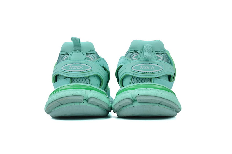 【DA0P7】薄荷绿 巴黎3代时尚复古低帮跑鞋 Balenciaga Track Sneaker Mint Green