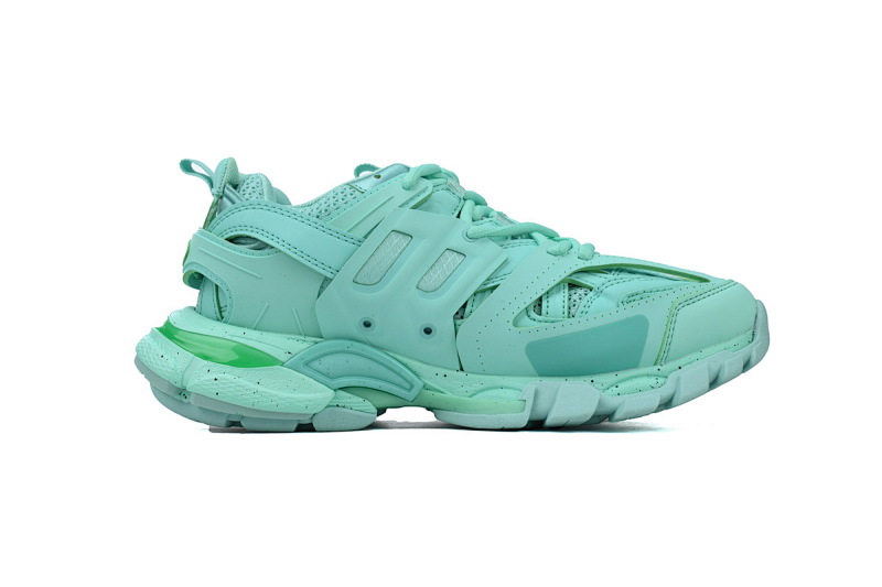 【DA0P7】薄荷绿 巴黎3代时尚复古低帮跑鞋 Balenciaga Track Sneaker Mint Green