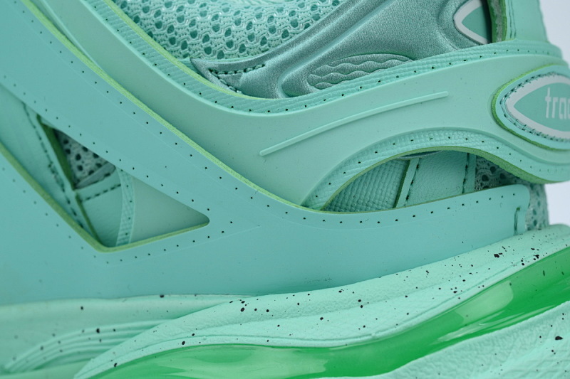 【DA0P7】薄荷绿 巴黎3代时尚复古低帮跑鞋 Balenciaga Track Sneaker Mint Green