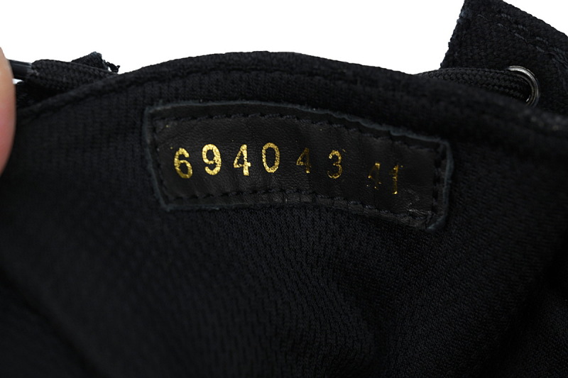 【EA7ET】黑色 巴黎世家 厚底马丁靴休闲军靴德比靴鞋 Balenciaga Strike Black