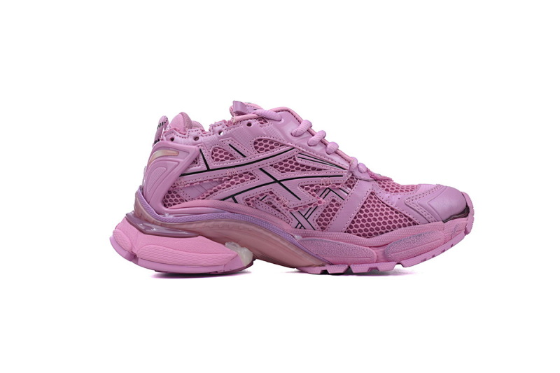 【CA1P7】粉色 巴黎世家7代减震运动跑步鞋 677402 W3RB1 5000 Balenciaga Runner Pink