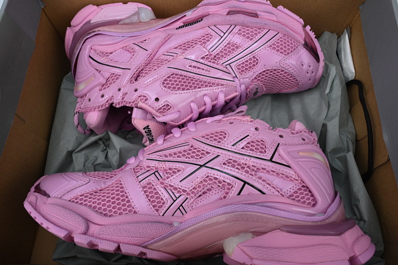 【CA1P7】粉色 巴黎世家7代减震运动跑步鞋 677402 W3RB1 5000 Balenciaga Runner Pink