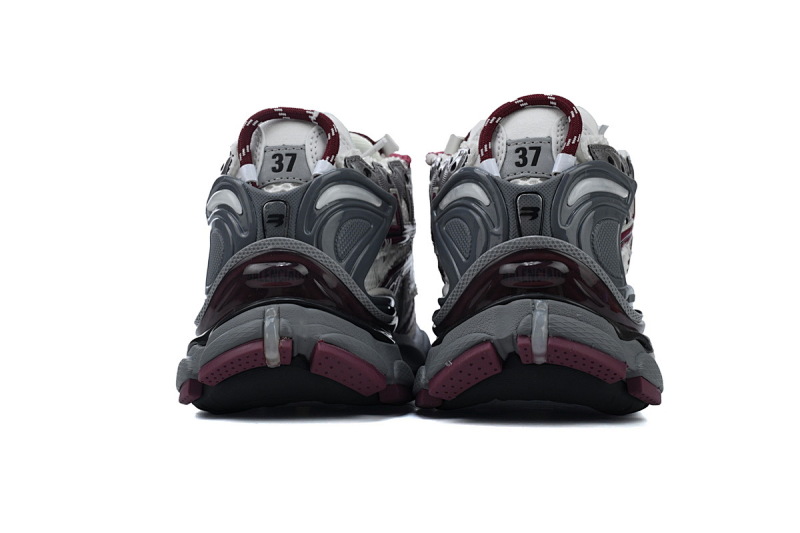 【CA1P7】白酒红 巴黎世家7代减震运动跑步鞋 677403 W3RB3 9069 Balenciaga Runner White Wine Red