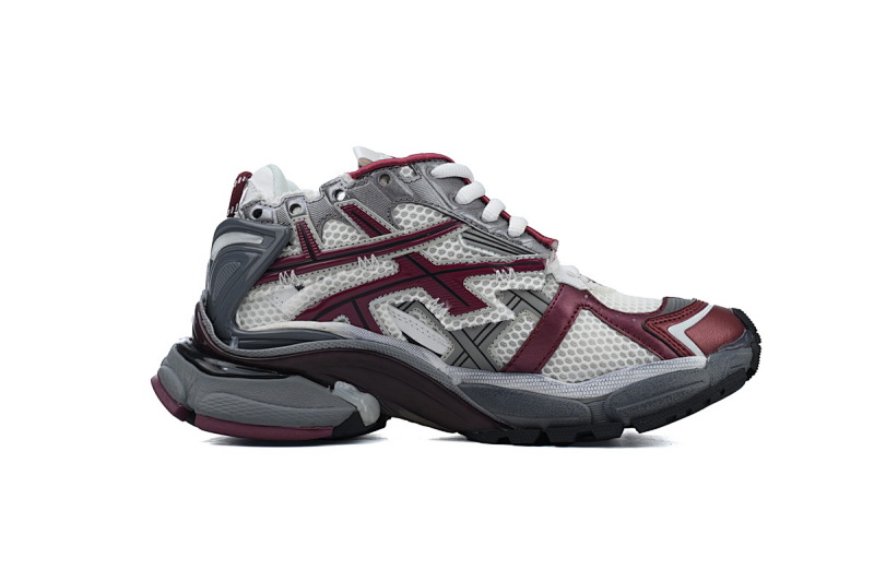 【CA1P7】白酒红 巴黎世家7代减震运动跑步鞋 677403 W3RB3 9069 Balenciaga Runner White Wine Red