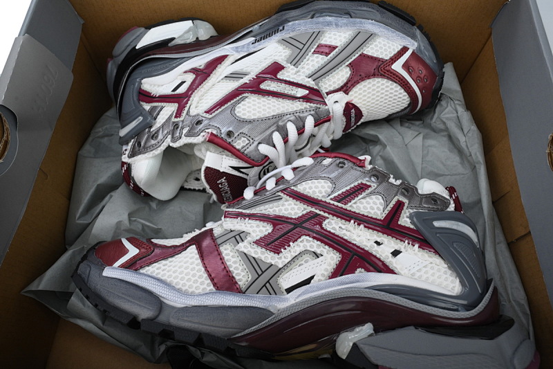 【CA1P7】白酒红 巴黎世家7代减震运动跑步鞋 677403 W3RB3 9069 Balenciaga Runner White Wine Red