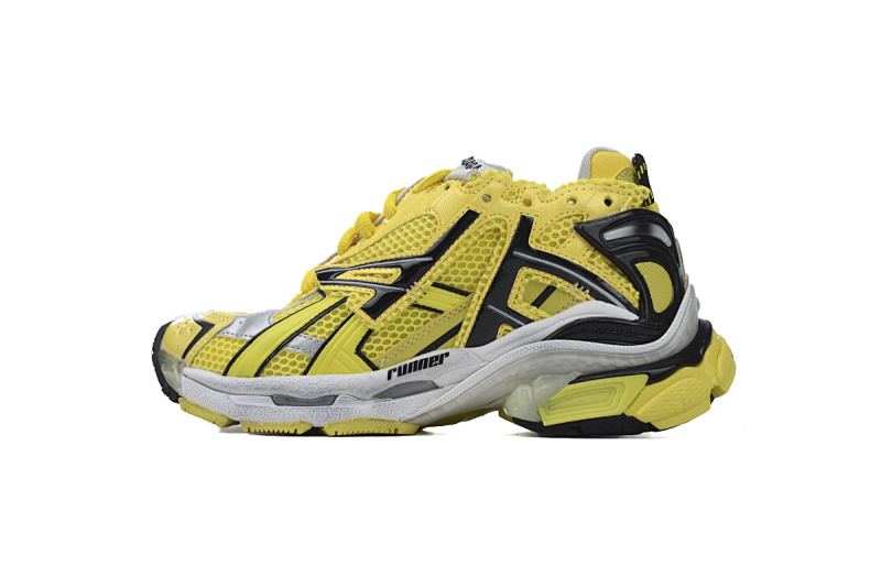 【CA1P7】黑黄 巴黎世家7代减震运动跑步鞋 677402 W2RJ5 2006 Balenciaga Black Yellow