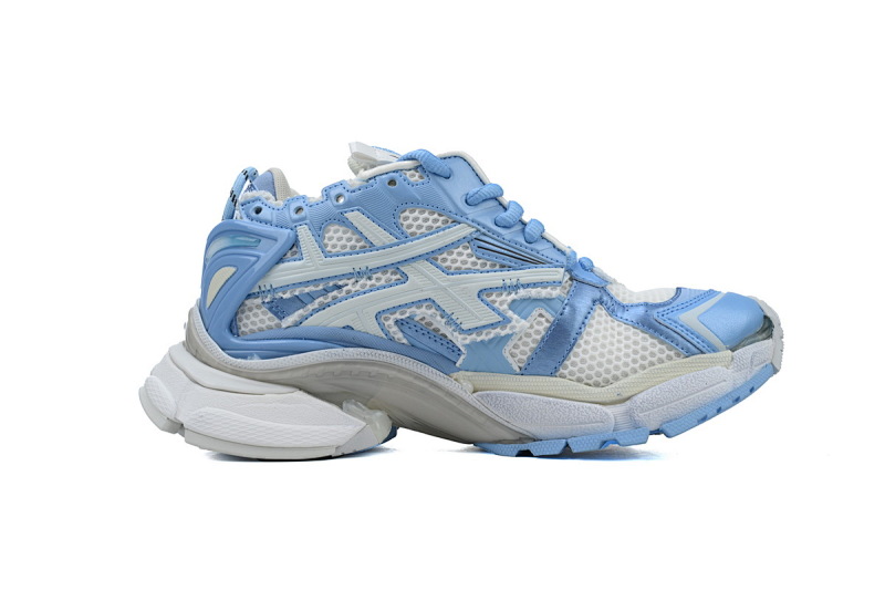 【CA1P7】白浅蓝 巴黎世家7代减震运动跑步鞋 677402 W3RB2 9744 Balenciaga Runner White Light Blue