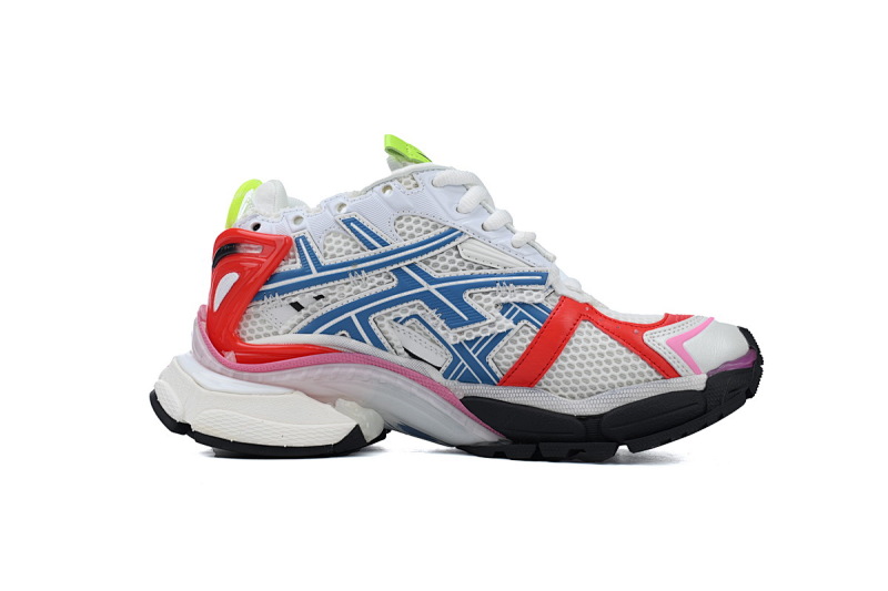 【CA1P7】白蓝红 巴黎世家7代减震运动跑步鞋 677402 W3RB6 9645 Balenciaga Runner White Blue Red